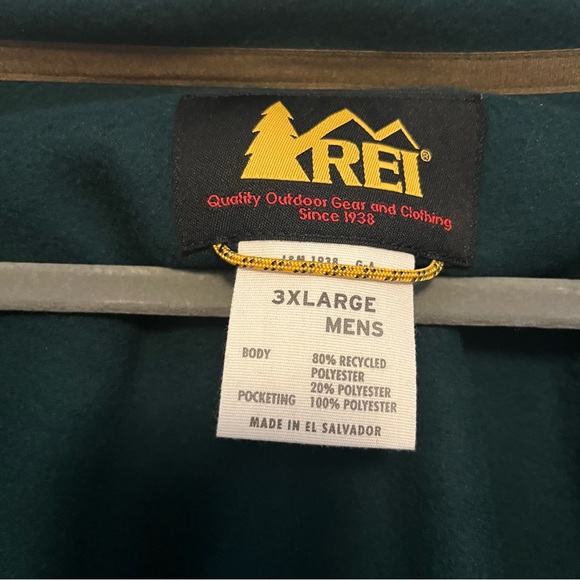 NWT REI Men’s Fleece Jacket - Picture 5 of 10